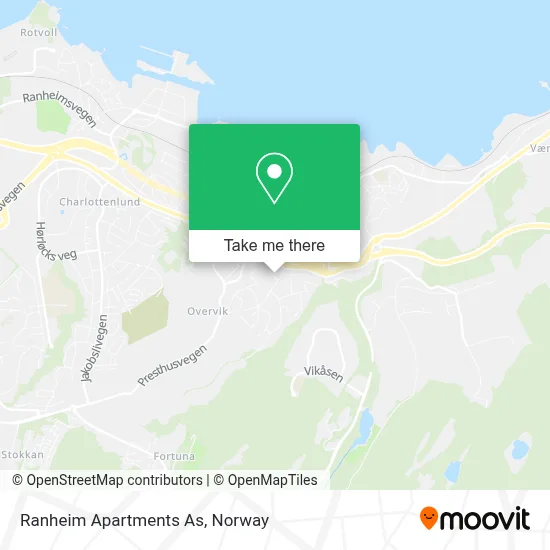Ranheim Apartments As map