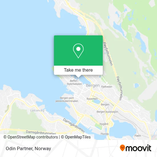 Odin Partner map