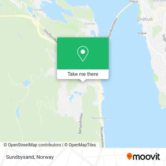 Sundbysand map