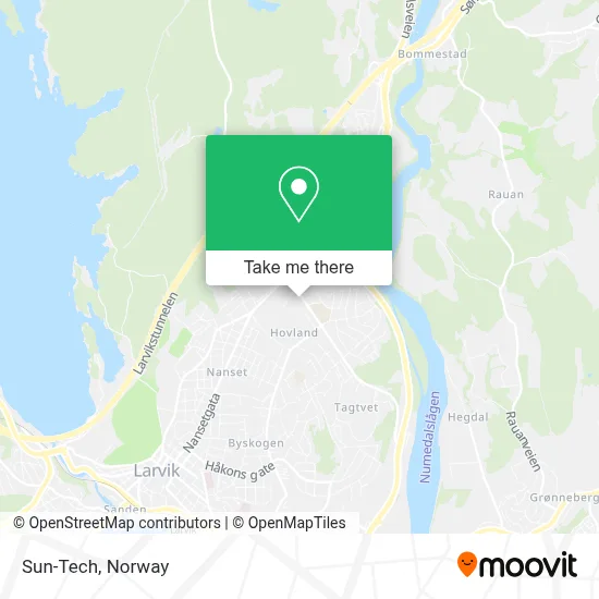 Sun-Tech map