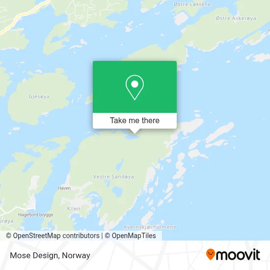 Mose Design map