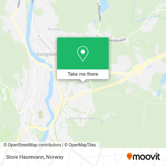 Store Haurevann map