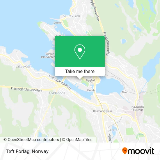 Teft Forlag map