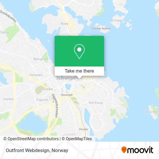 Outfront Webdesign map