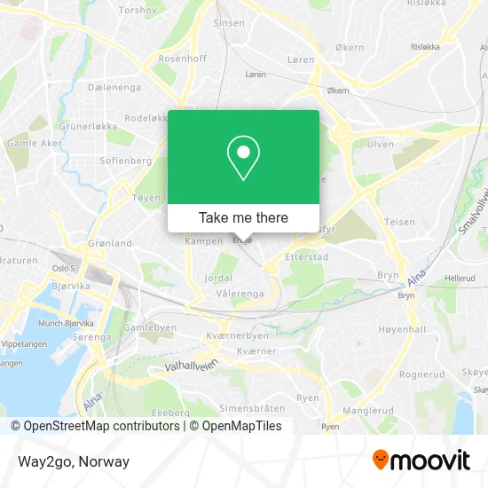 Way2go map