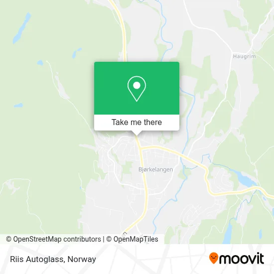 Riis Autoglass map