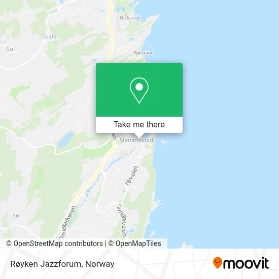 Røyken Jazzforum map