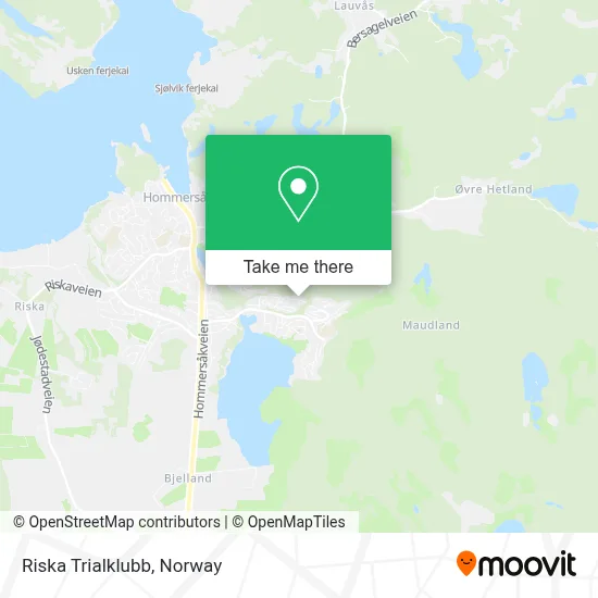 Riska Trialklubb map