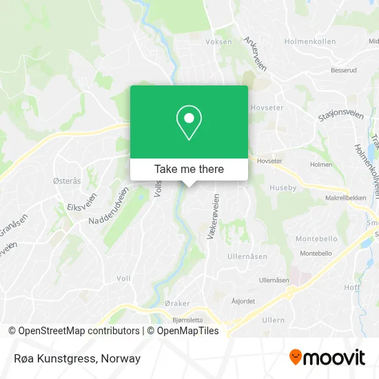 Røa Kunstgress map