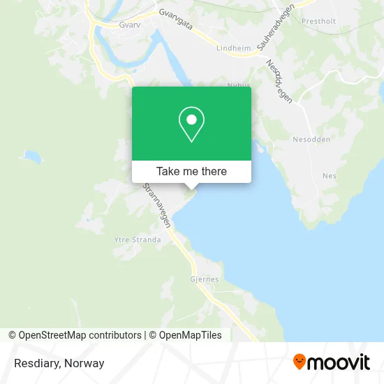 Resdiary map