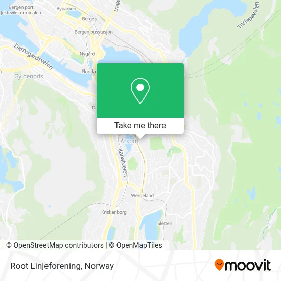 Root Linjeforening map