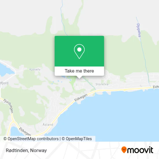 Rødtinden map