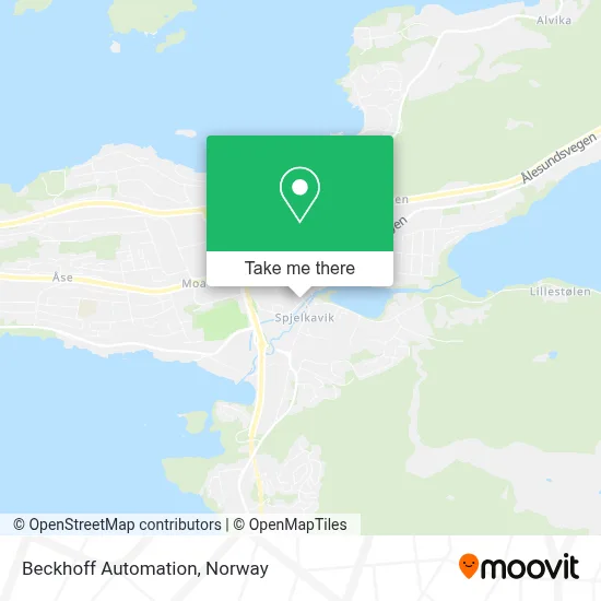 Beckhoff Automation map