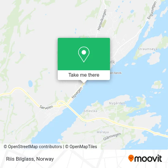 Riis Bilglass map