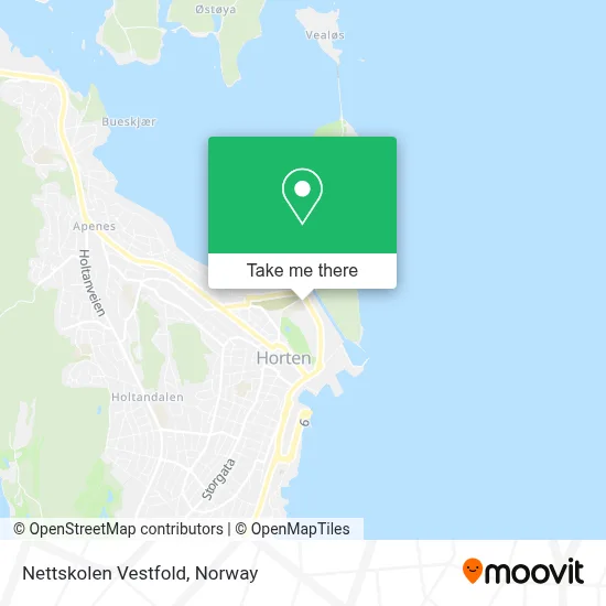 Nettskolen Vestfold map