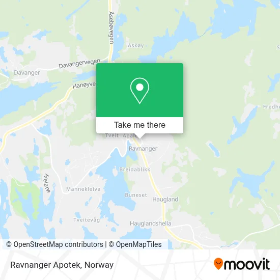 Ravnanger Apotek map