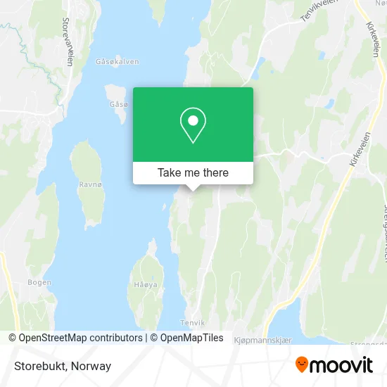 Storebukt map