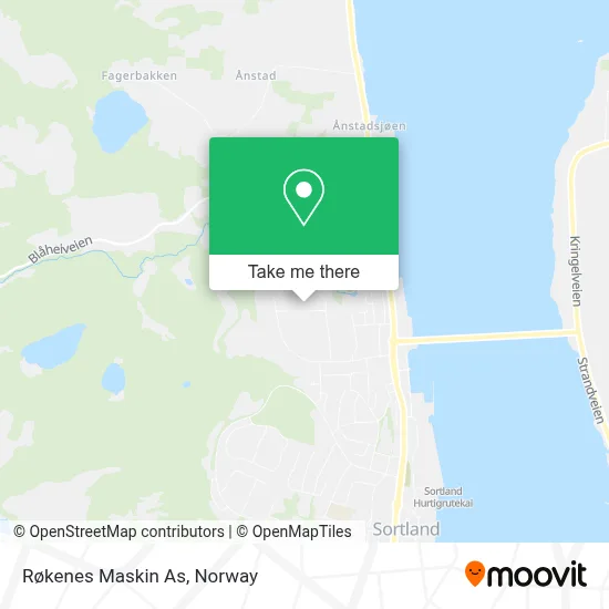 Røkenes Maskin As map