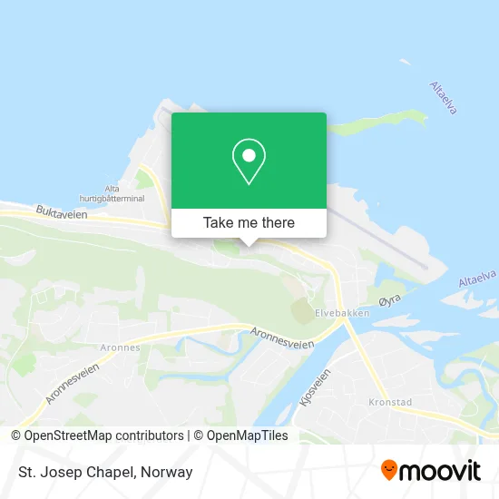 St. Josep Chapel map