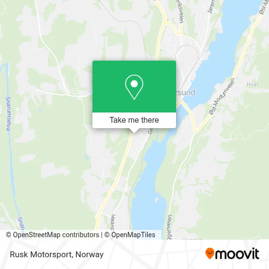 Rusk Motorsport map