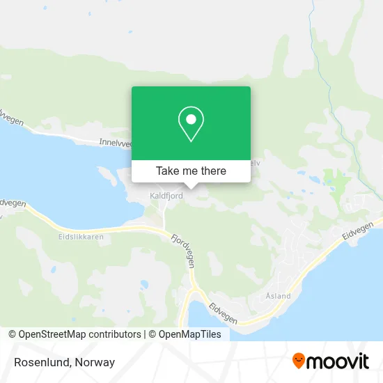 Rosenlund map