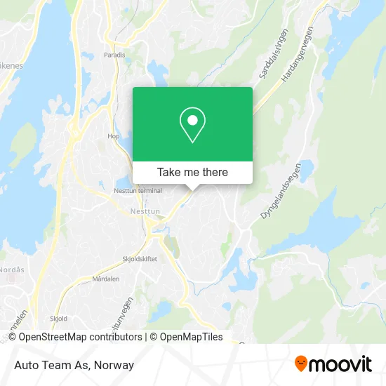 Auto Team As map