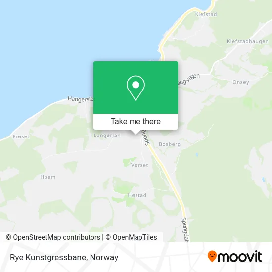 Rye Kunstgressbane map
