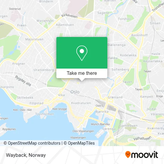 Wayback map
