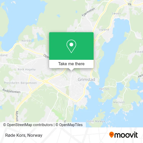 Røde Kors map
