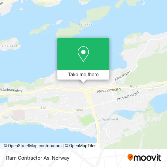 Ram Contractor As map