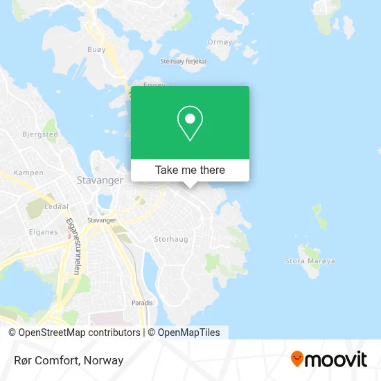 Rør Comfort map