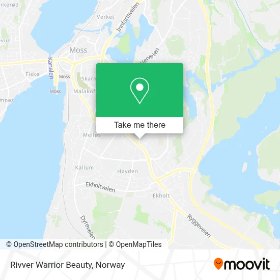Rivver Warrior Beauty map
