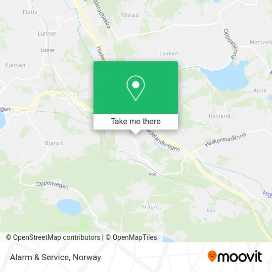 Alarm & Service map