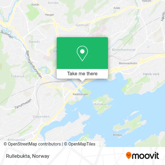 Rullebukta map