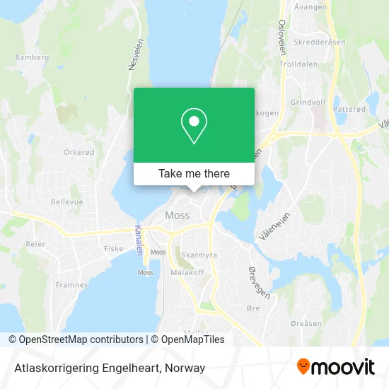 Atlaskorrigering Engelheart map