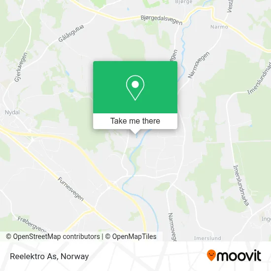 Reelektro As map