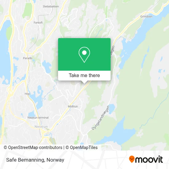Safe Bemanning map