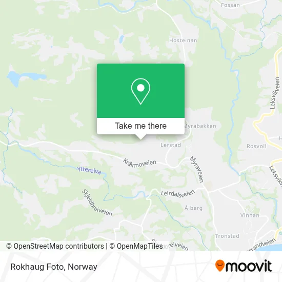 Rokhaug Foto map