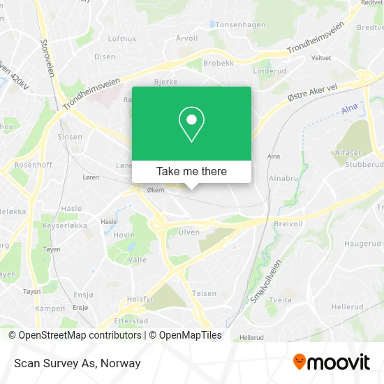 Scan Survey As map