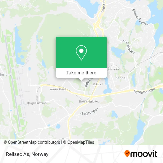 Relisec As map