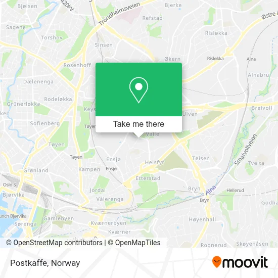 Postkaffe map