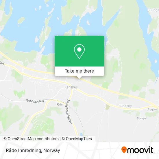 Råde Innredning map