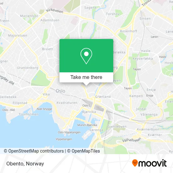 Obento map
