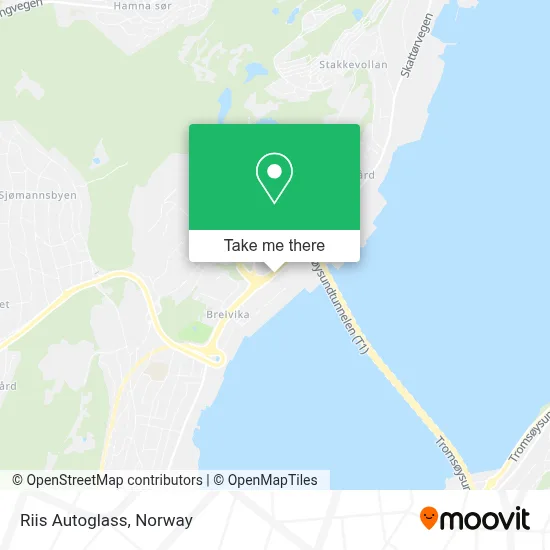 Riis Autoglass map