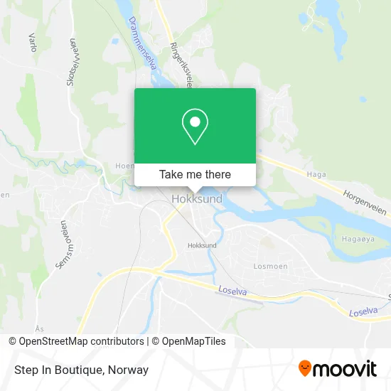 Step In Boutique map
