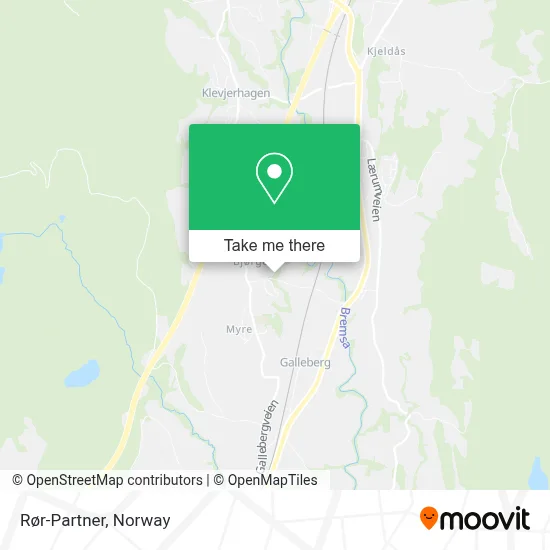 Rør-Partner map