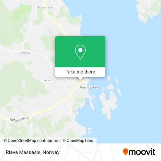 Riava Massasje map