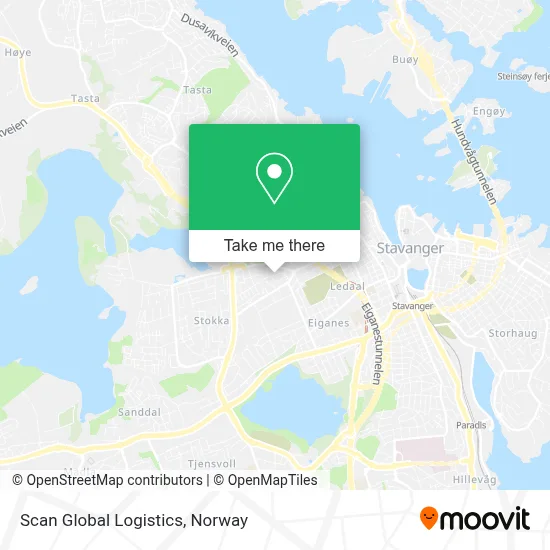 Scan Global Logistics map