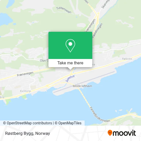 Røstberg Bygg map