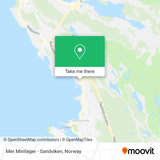 Mer Minilager - Sandviken map